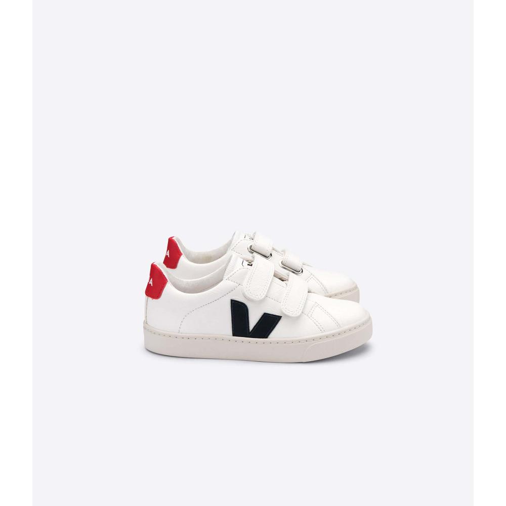 Veja ESPLAR CHROMEFREE Tenisky Detske White/Black/Red | SK 835PJJ